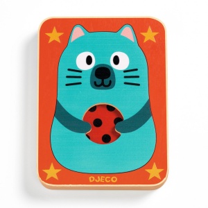 Puzzle straturi - Max & co | Djeco - Img 1