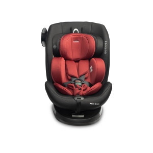 Scaun auto Commo rotativ - i-Size Burgundy - Caretero - Img 2