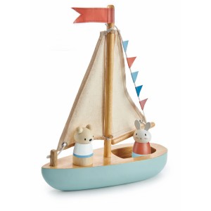 Barca lui Bubble si Squeak- Sailaway Boat - Tender Leaf - Img 1