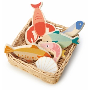 Cos cu fructe de mare - Seafood basket - Tender Leaf - Img 1