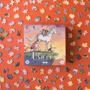 Puzzle cu sclipici - Unicorn - Londji Barcelona - Img 4