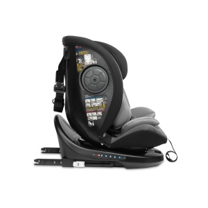 Scaun auto Mokki i-Size rotativ - Grey - Caretero - Img 5