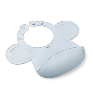 Baveta din silicon fara BPA , Blue | Babyono - Img 2