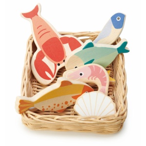 Cos cu fructe de mare - Seafood basket - Tender Leaf - Img 2