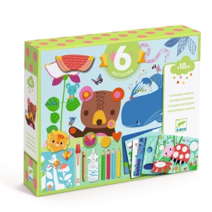 Joc creativ cu 6 activitati | Djeco - Img 1
