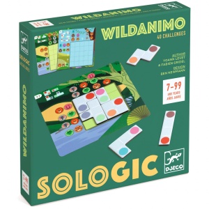 Joc de logica - Animale salbatice | Djeco - Img 1