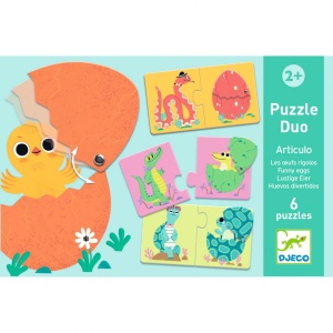 Puzzle duo Puiul din ou | Djeco - Img 2