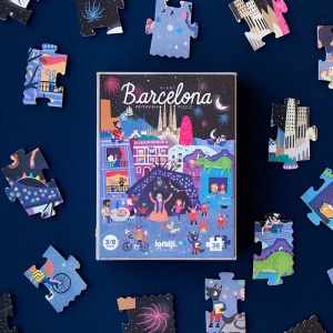 Puzzle reversibil - Zi si noapte in Barcelona - Londji Barcelona - Img 2