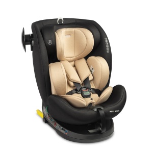 Scaun auto Commo rotativ - i-Size Beige - Caretero - Img 1