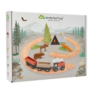 Set de tren montan - Treetops Train Set - Tender Leaf - Img 4