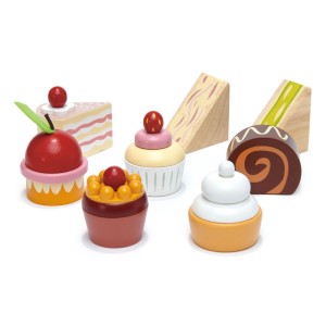 Stand pentru prajituri - Mini Chef Birdie Afternoon Tea - Tender leaf - Img 3