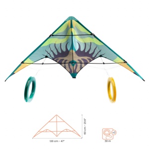 Zmeu acrobatic - Green Wave | Djeco - Img 2