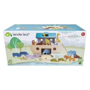 Arca lui Noe - Noah's Shape Sorter Ark - Tender Leaf - Img 7