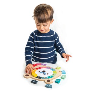 Ceas - Bear Colour Clock - Tender Leaf - Img 2