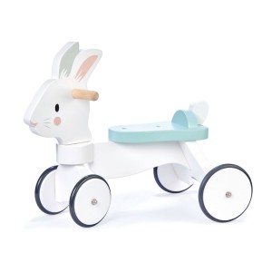 Premergator bicicleta pe 4 roti Iepuras - Running Rabbit Ride on - Tender Leaf Toys - Img 1