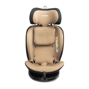 Scaun auto Mokki i-Size rotativ - Beige - Caretero - Img 3