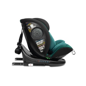 Scaun auto Mokki i-Size rotativ - Emerald - Caretero - Img 6