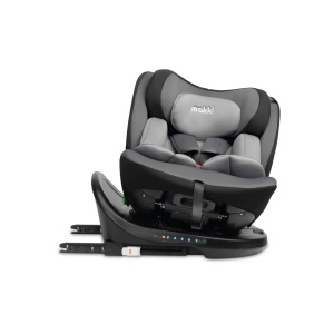 Scaun auto Mokki i-Size rotativ - Grey - Caretero - Img 8