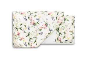 Set 2 piese lenjerie din bumbac pentru patut - Magnolia | Sensillo - Img 3