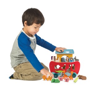 Arca lui Noe - Noah's Shape Sorter Ark - Tender Leaf - Img 2