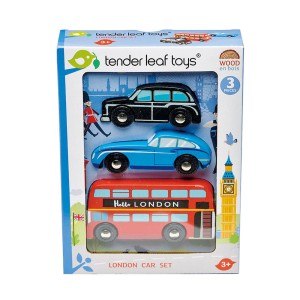 Set vehicule londoneze - London Car Set - Tender leaf - Img 4