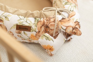Cosulet Baby Nest - Flowers Beige | Sensillo - Img 2