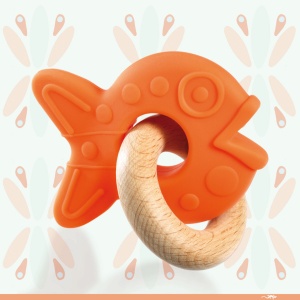 Jucarie pentru dentitie, BabyFishy | Djeco - Img 3