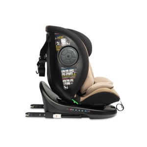 Scaun auto Mokki i-Size rotativ - Beige - Caretero - Img 5
