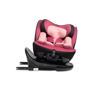 Scaun auto Mokki i-Size rotativ - Rose - Caretero - Img 8
