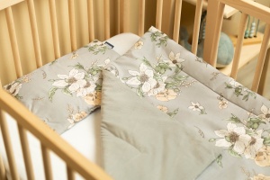 set de lenjerie din bumbac si catifea pentru patut