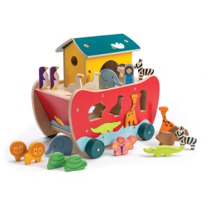 Arca lui Noe - Noah's Shape Sorter Ark - Tender Leaf - Img 1