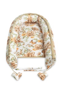 Cosulet Baby Nest - Flowers Beige | Sensillo - Img 3