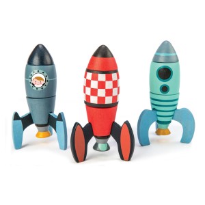 Joc de construit - Toy Rocket Construction - Tender leaf - Img 1