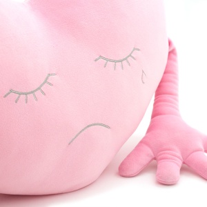 Perna decorativa din plus cu doua fete - Inima | Orange Toys "Relax" - Img 6