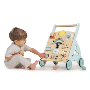 RESIGILAT! Antemergator cu activitati - Sunshine Baby Activity Walker - Tender Leaf - Img 4