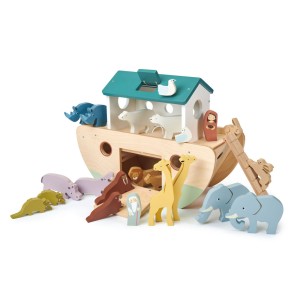Arca lui Noe - Noah's Shape Sorter Ark - Tender Leaf - Img 1
