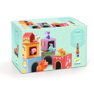 Joc de construit Topanifarm | Djeco - Img 4
