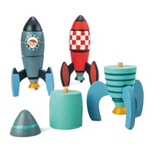 Joc de construit - Toy Rocket Construction - Tender leaf - Img 2
