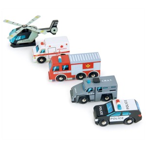 Set vehicule de salvare - Emergency Vehicles - Tender leaf - Img 3