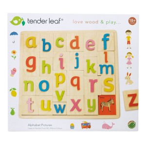 Abecedar cu imagini - Alphabet Pictures - Tender Leaf - Img 4