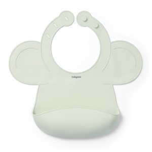 Baveta din silicon fara BPA , Verde | Babyono - Img 1
