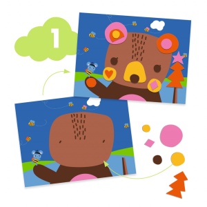 Joc creativ cu 6 activitati | Djeco - Img 4