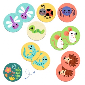 Joc de memorie - Animale mici | Djeco - Img 2