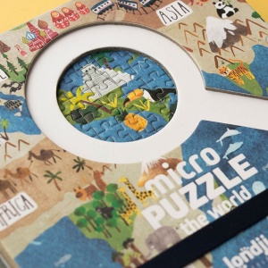 Micro puzzle Londji 600 piese - Constinente - Londji Barcelona - Img 4