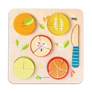 Puzzle educativ Fractionarea fructelor - Citrus Fractions - Tender Leaf - Img 2