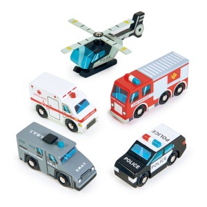 Set vehicule de salvare - Emergency Vehicles - Tender leaf - Img 4
