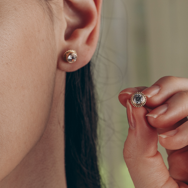Cercei Aur 14k
