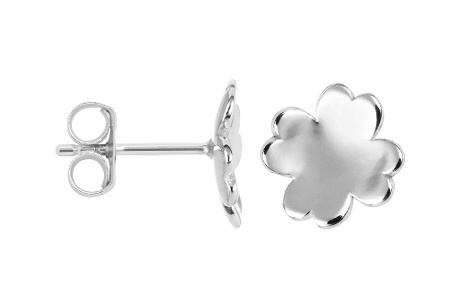 Cercei Floare din Argint 925 – 6 mm și 8 mm