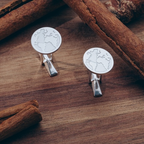 Reisende Knöpfe 925 Sterling Silber