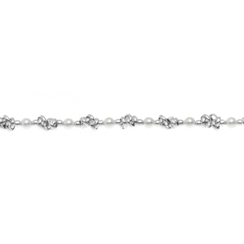 Brățară reglabilă din argint cu perle naturale de 4 mm – Eleganță subtilă - Img 5